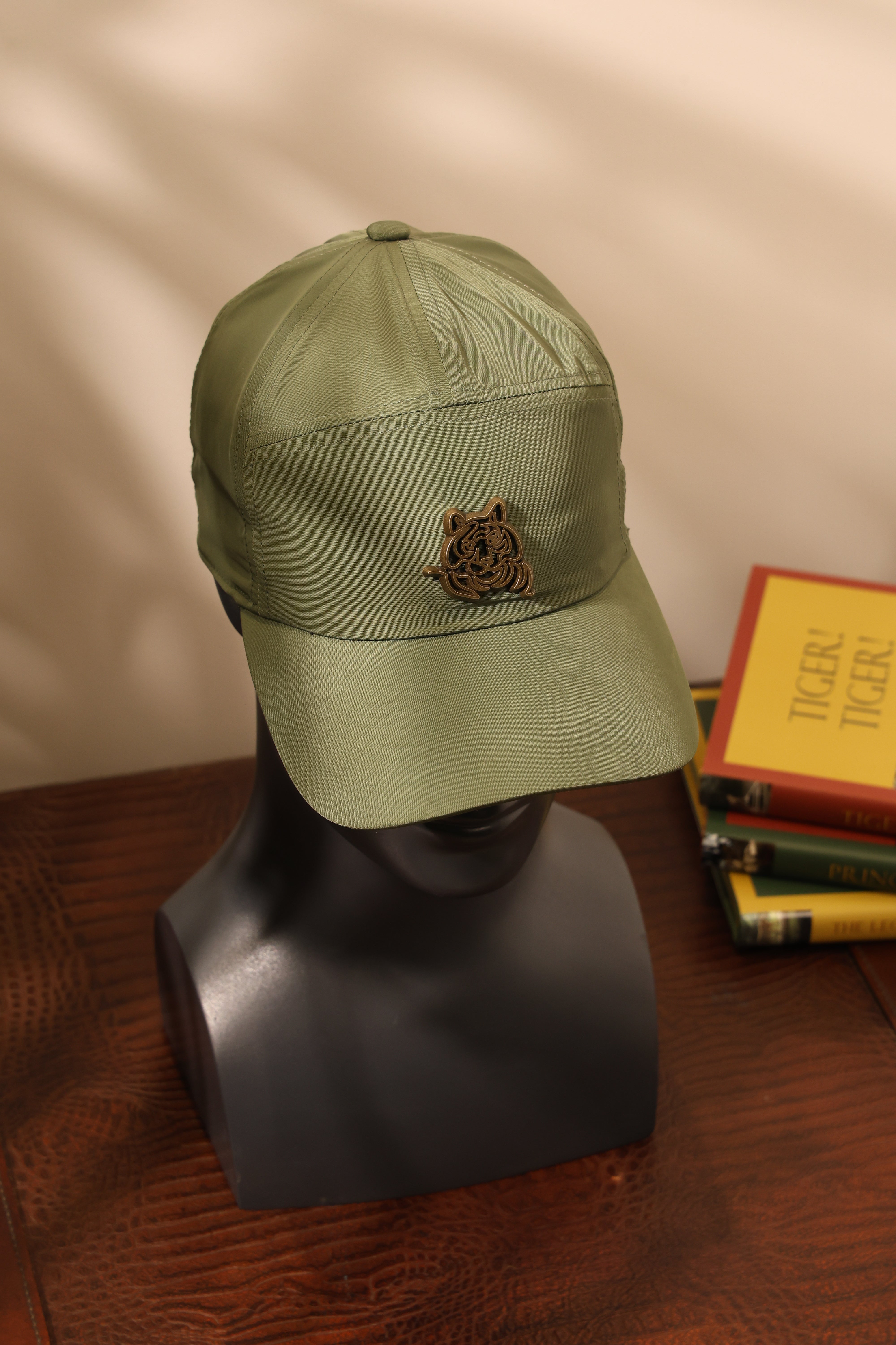 Signature Safari Cap | Unisex in Dark Sage Green