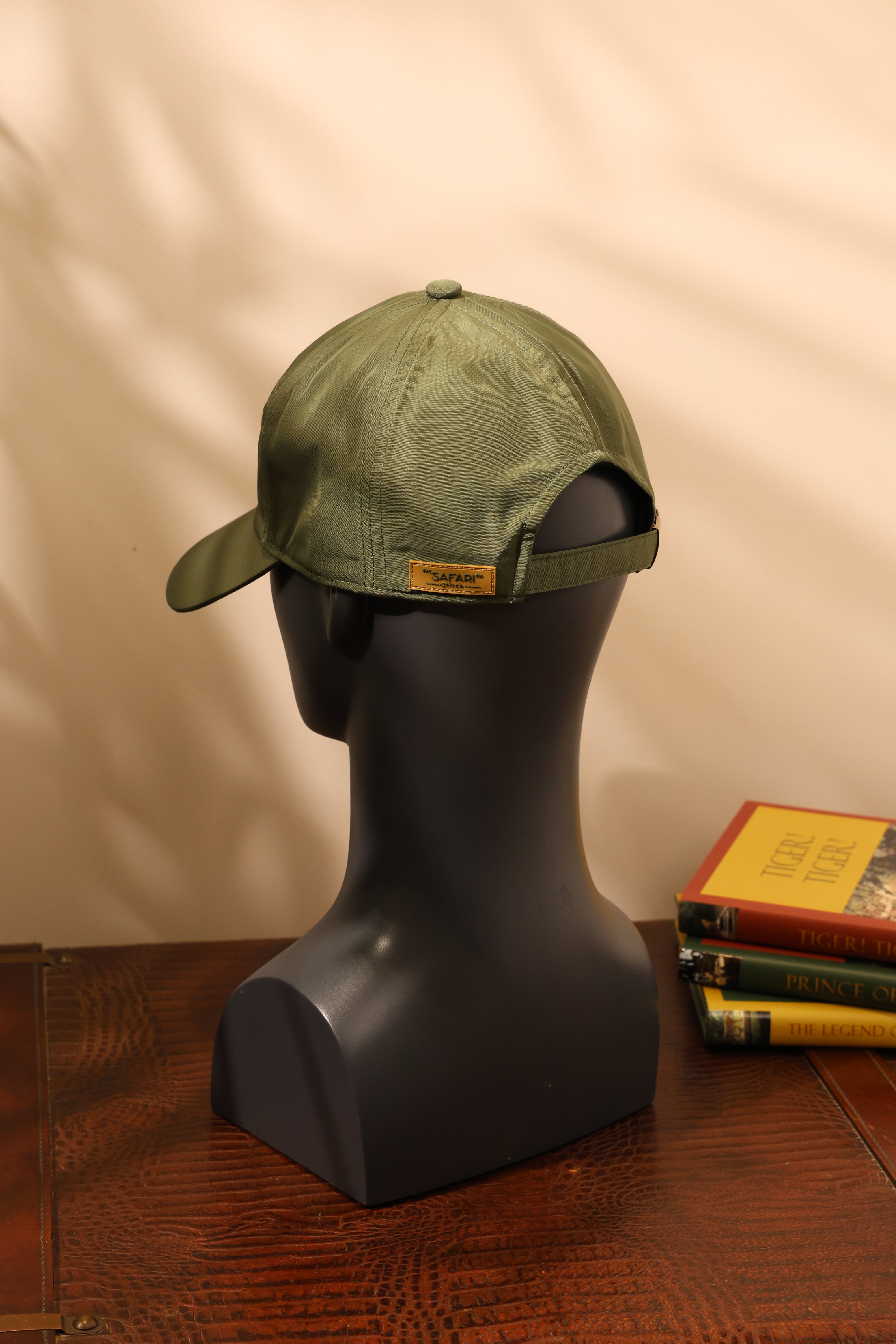Signature Safari Cap | Unisex in Dark Sage Green
