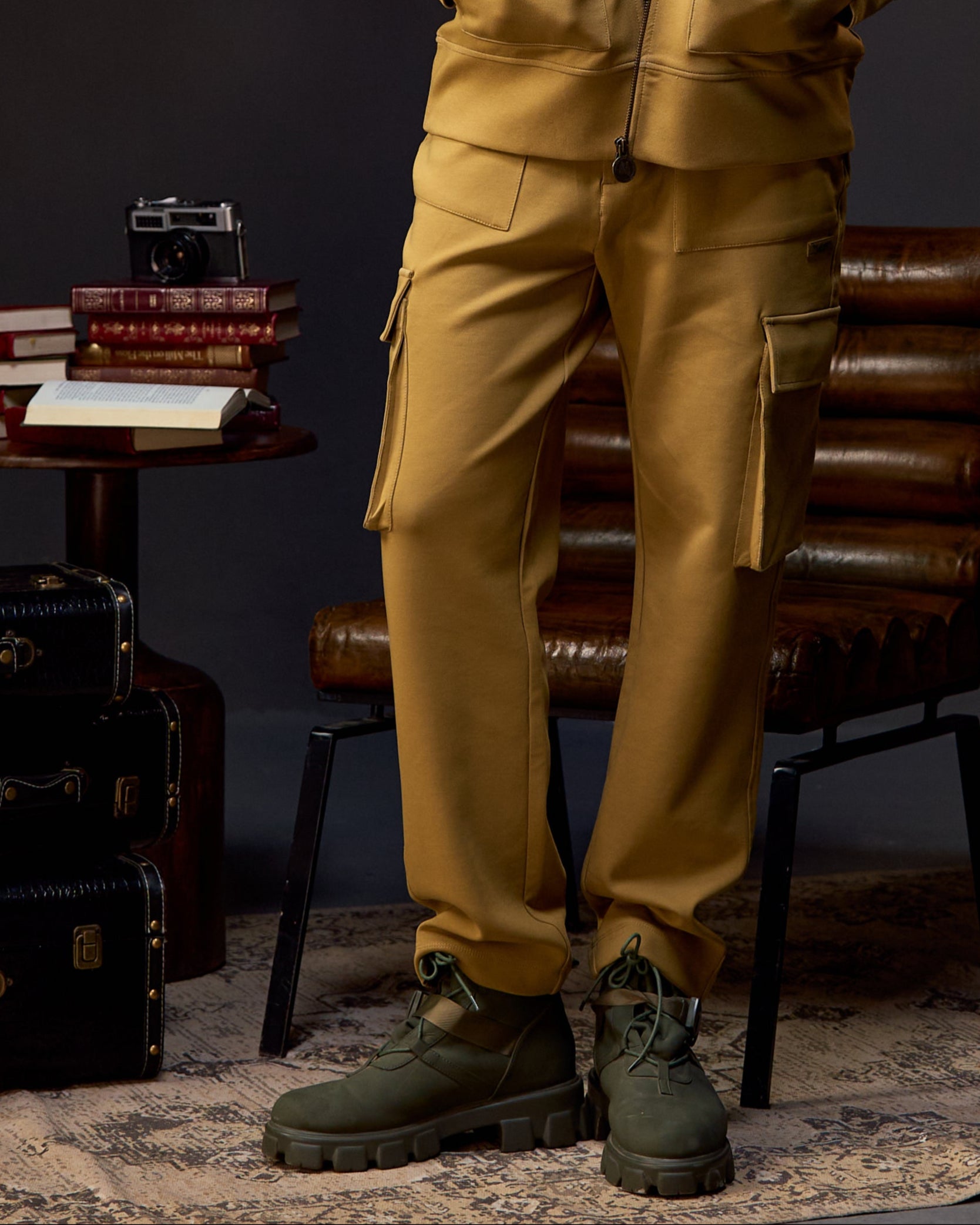 Forest Trail Utility - Men's Cargo Pants in Jungle Khaki