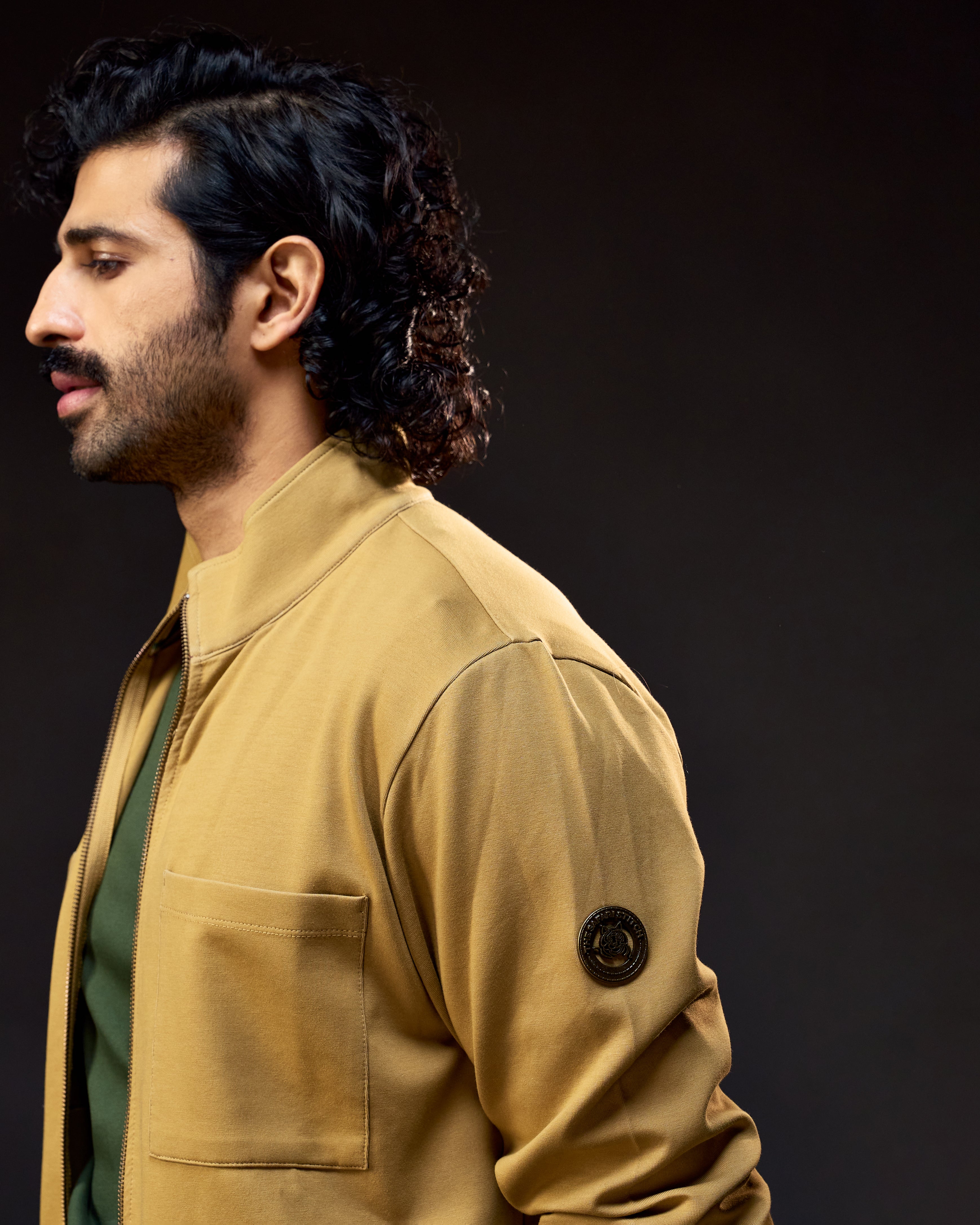 Forest Trail Utility - Men's Coord Set in Jungle Khaki
