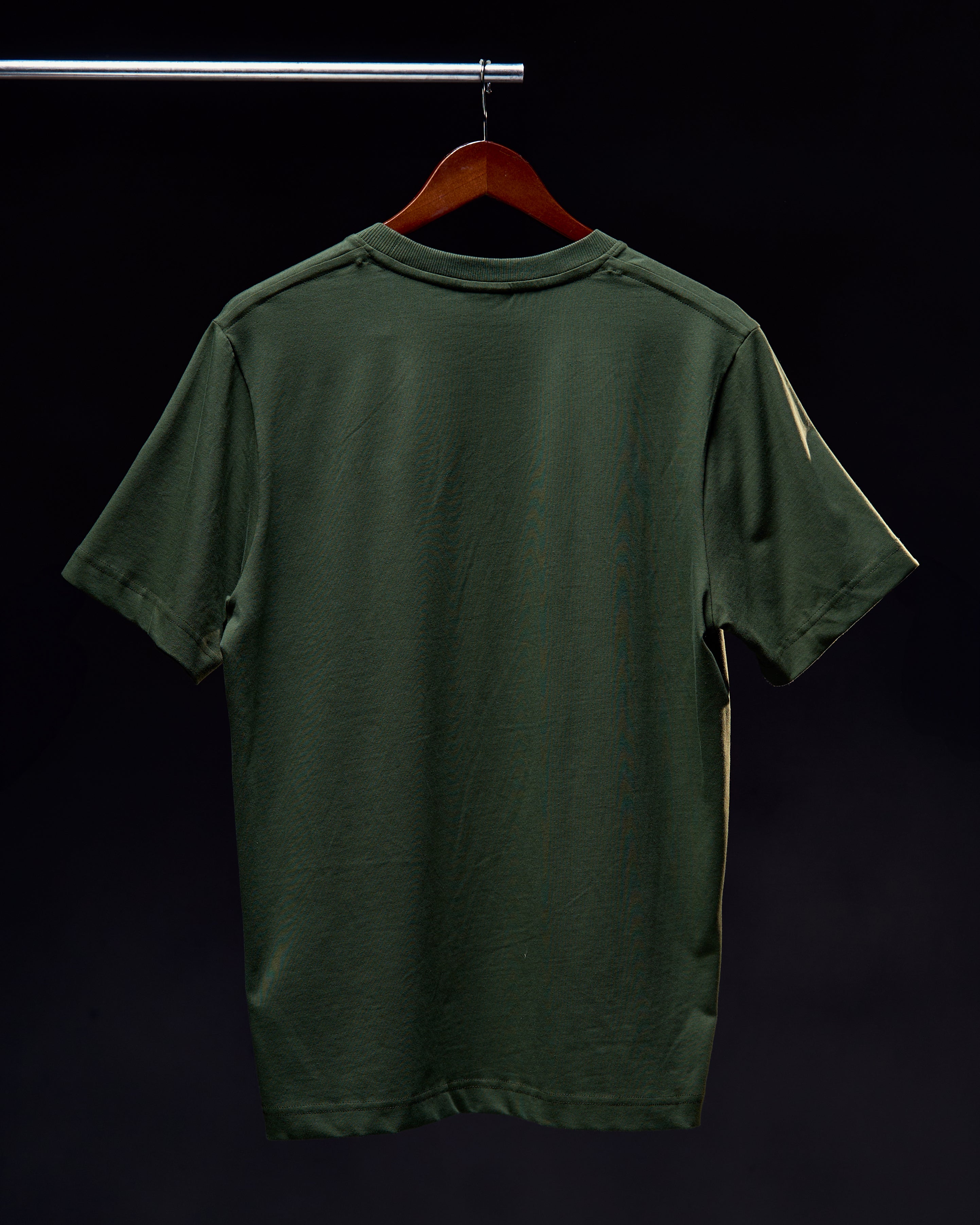 Graphic Tiger - Men's Safari Tee in Kombu Green