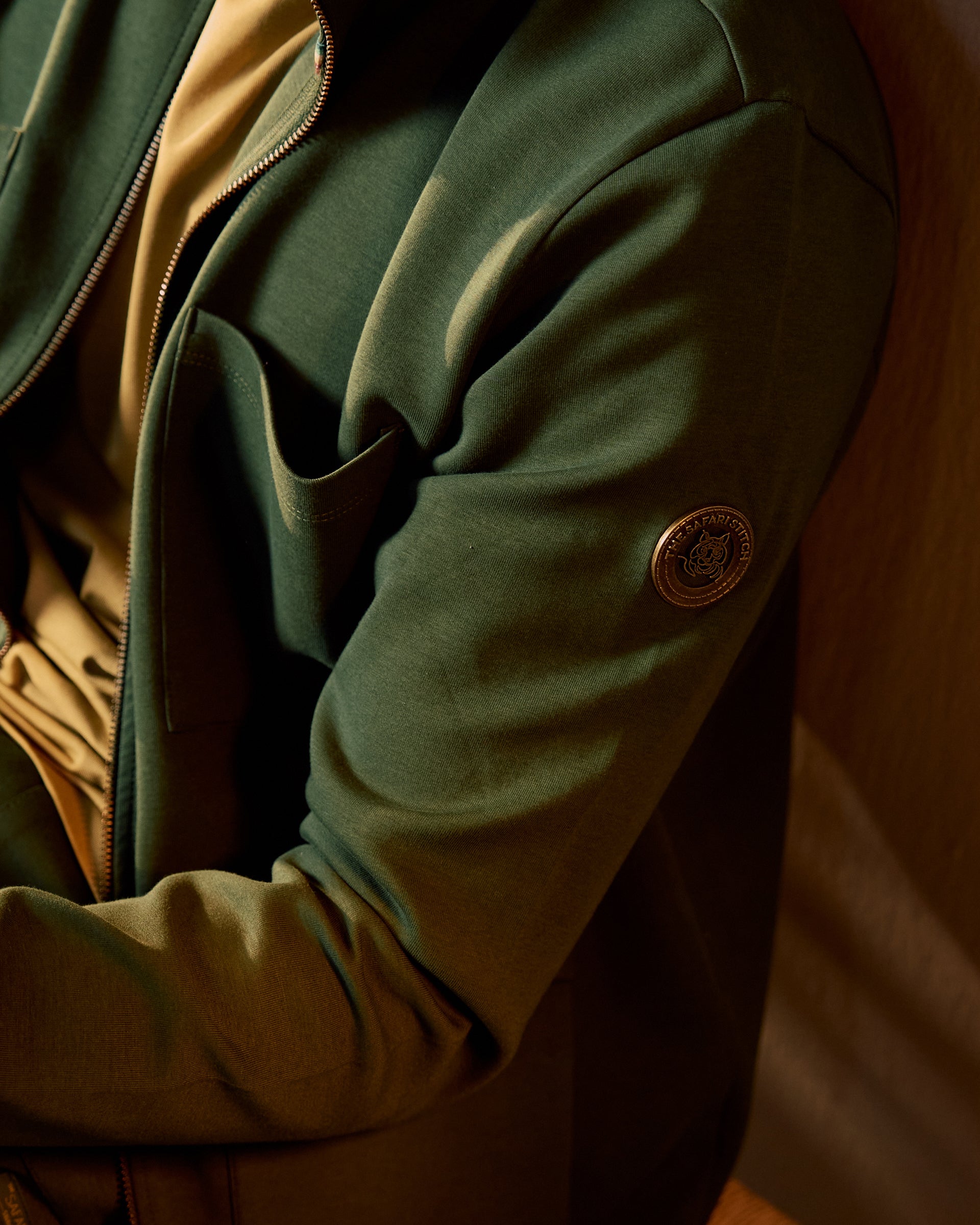 Forest Trail Utility - Men's Coord Set in Kombu Green