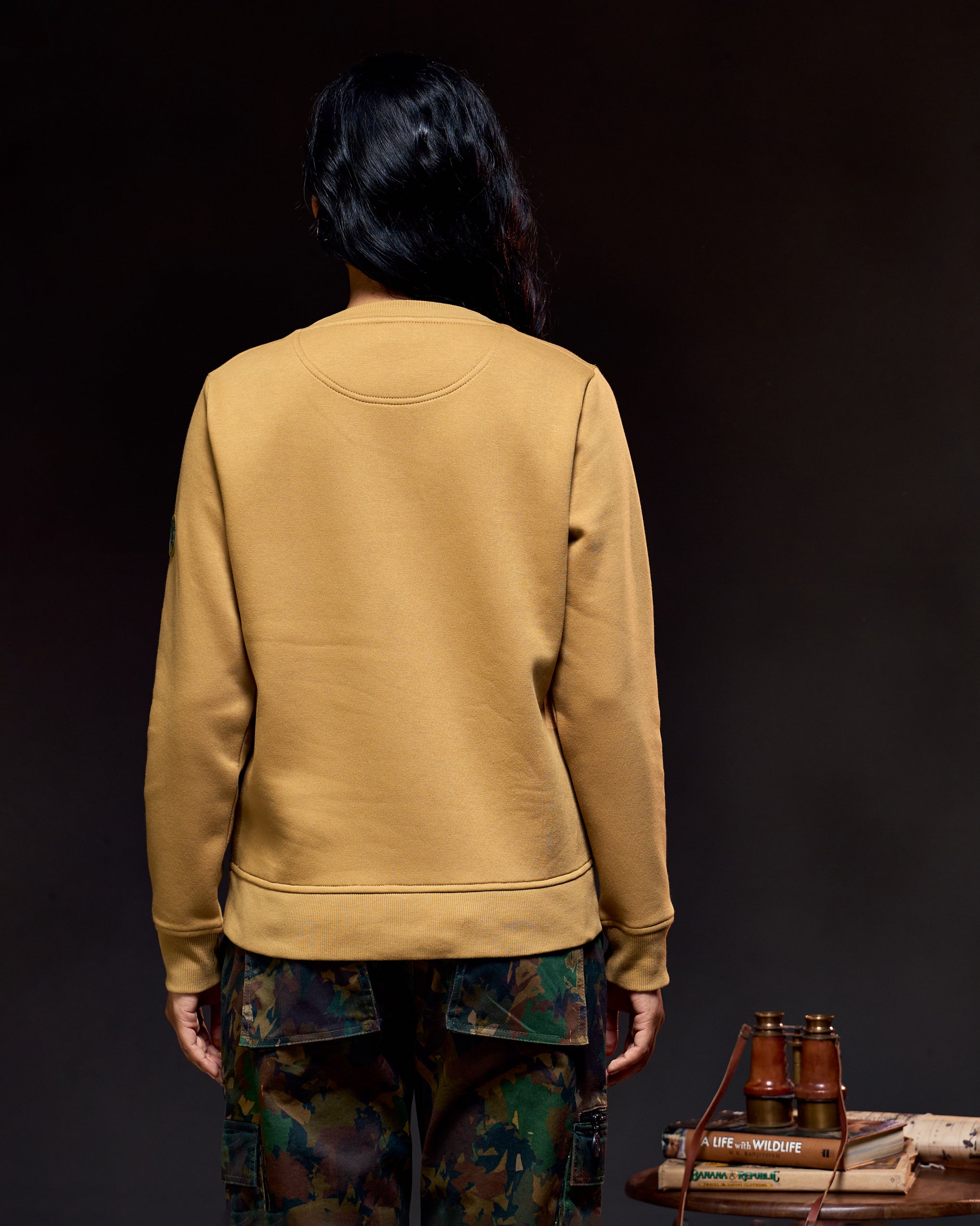 Canopy Core - Women's Sweatshirt in Jungle Khaki