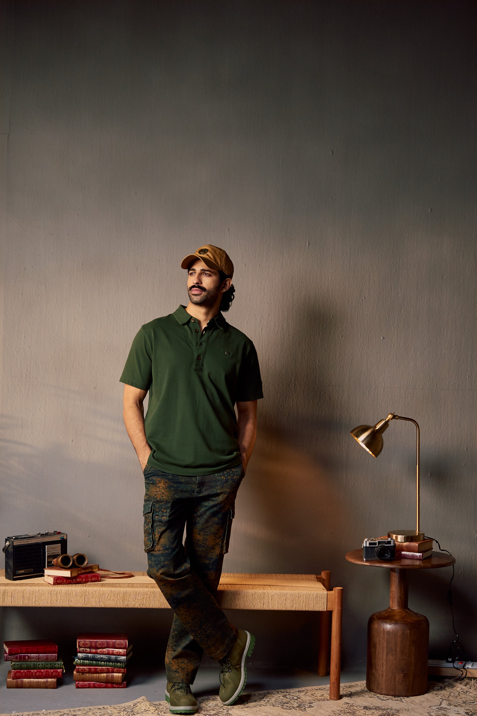 The Ranger - Men's Polo in Kombu Green