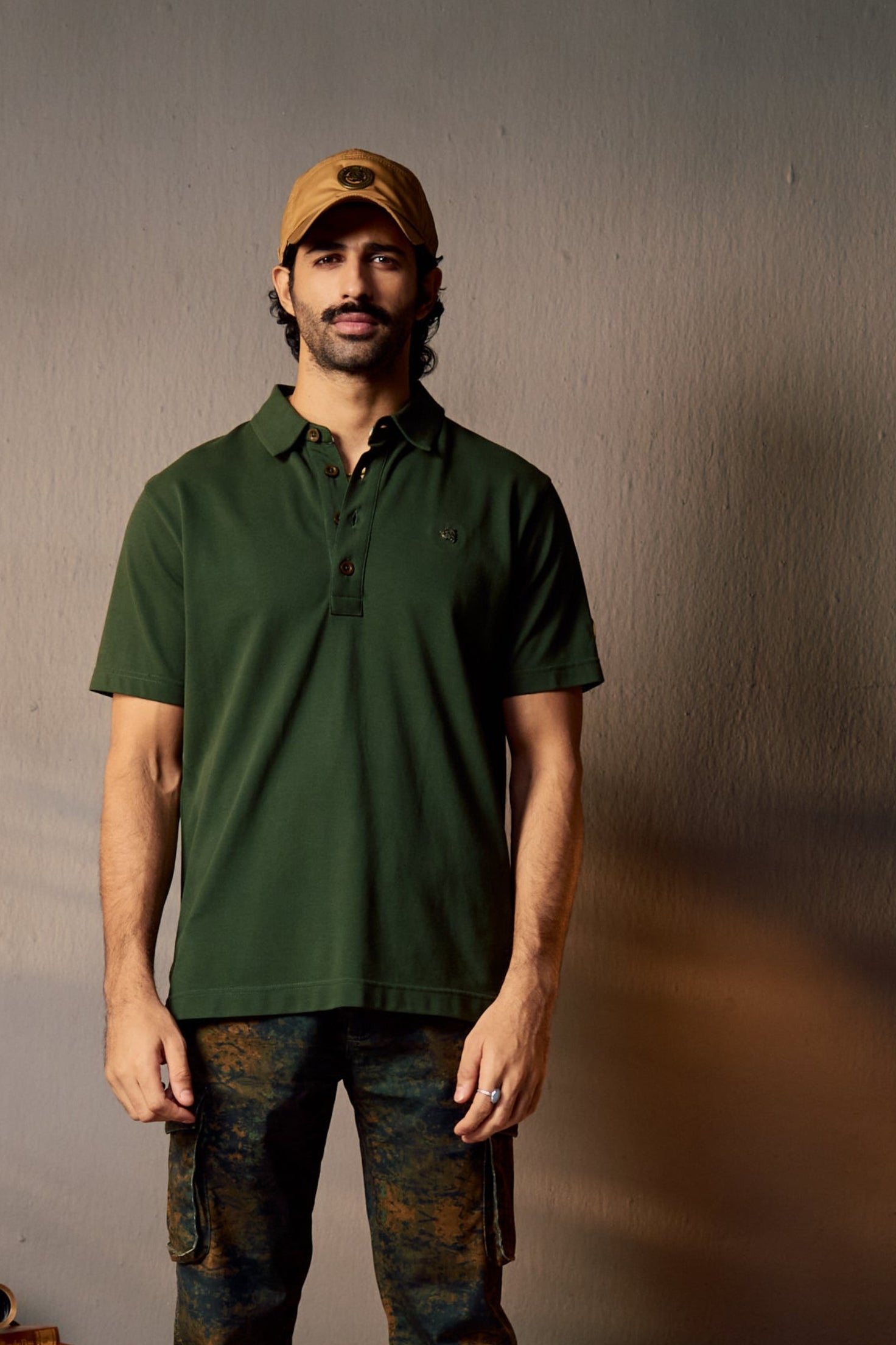 The Ranger - Men's Polo in Kombu Green