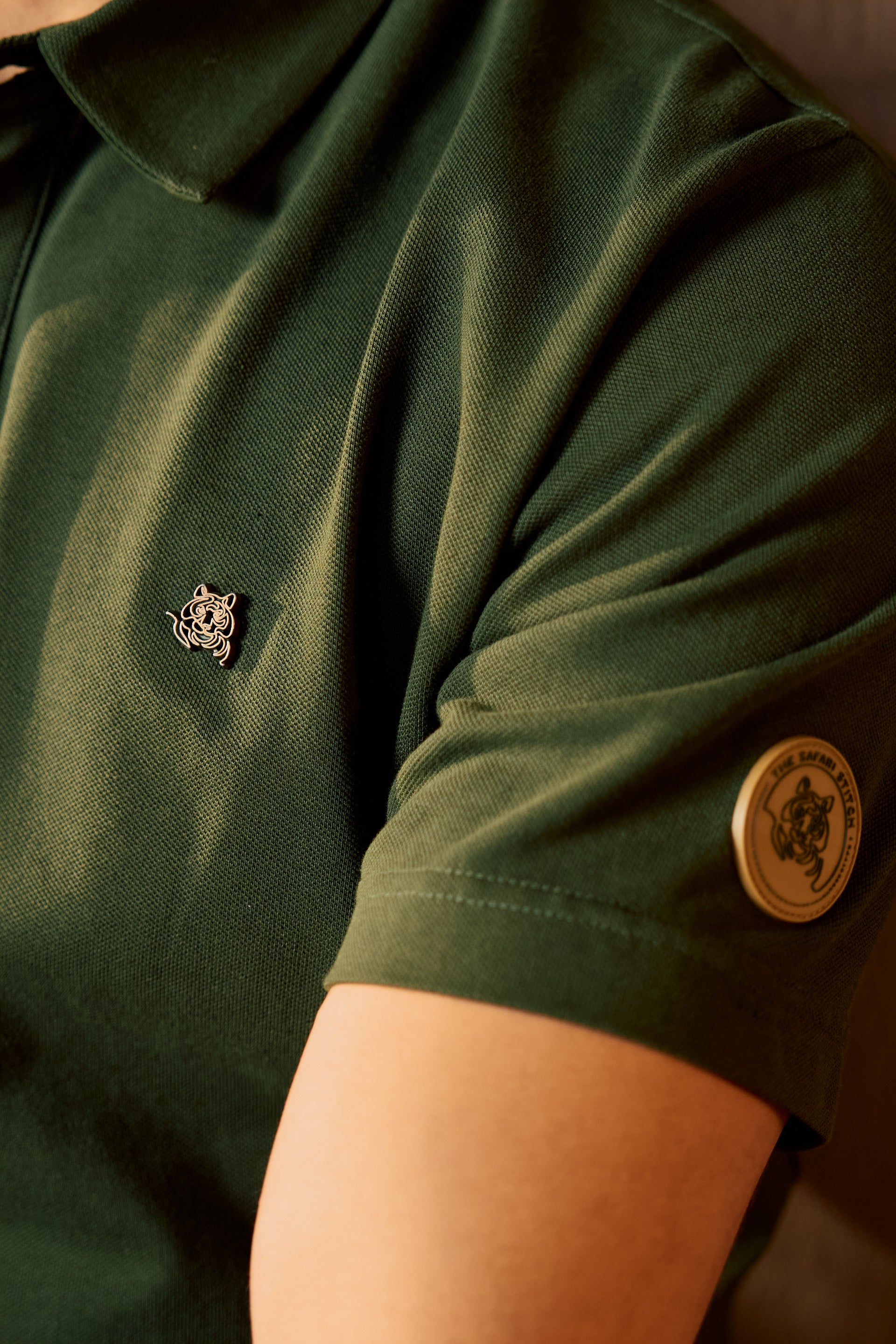 The Ranger - Men's Polo in Kombu Green