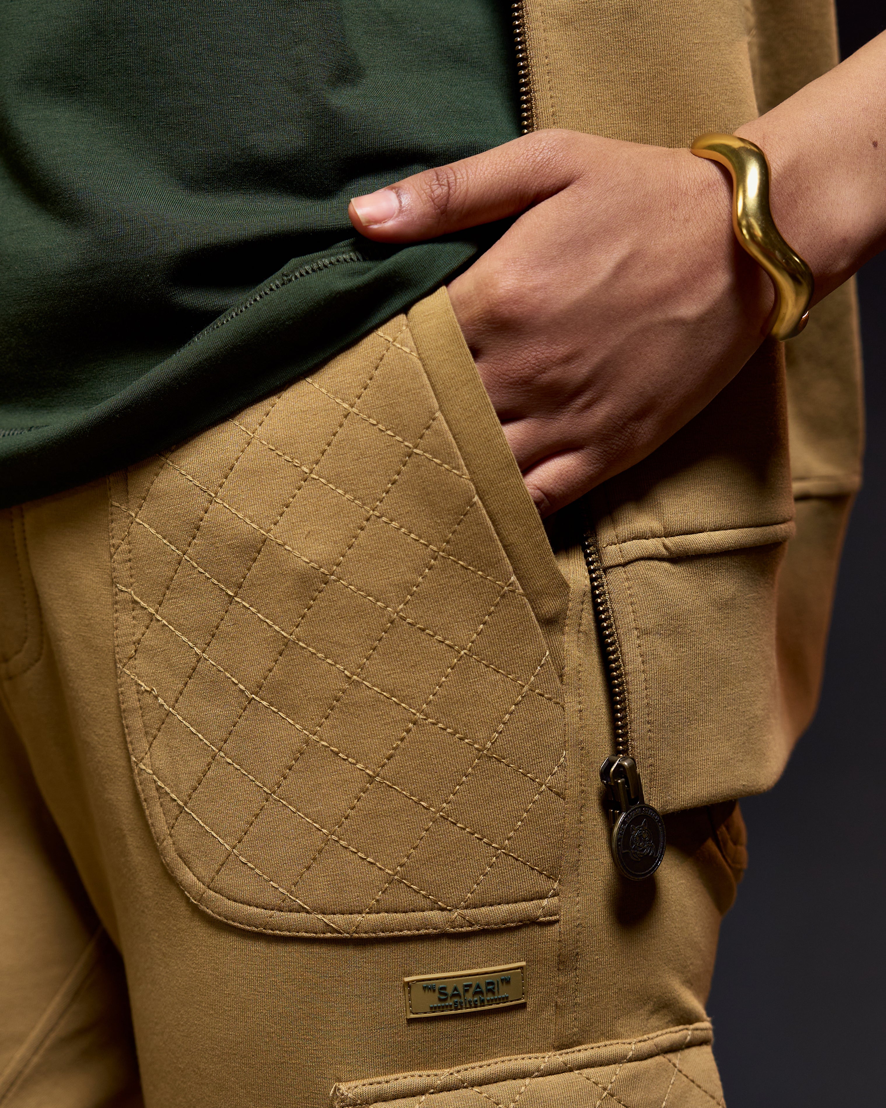 Nature Trail Quilted - Women's Pants in Jungle Khaki