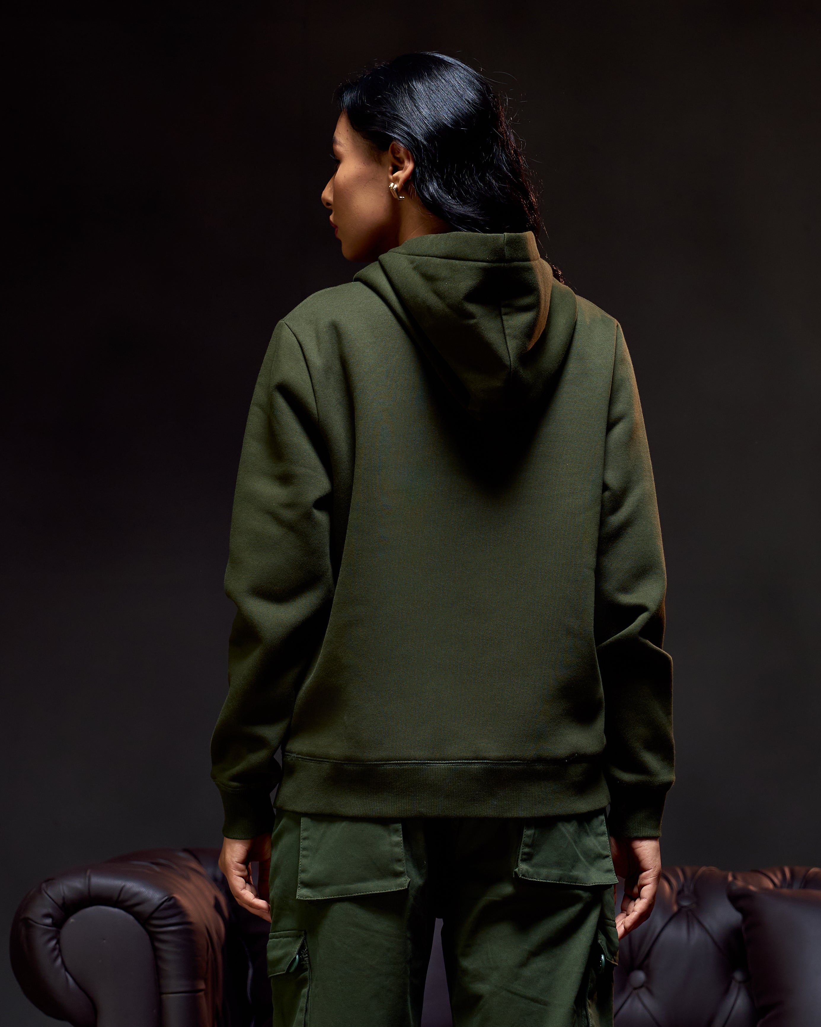 Canopy - Women's hoodie in Kombu Green