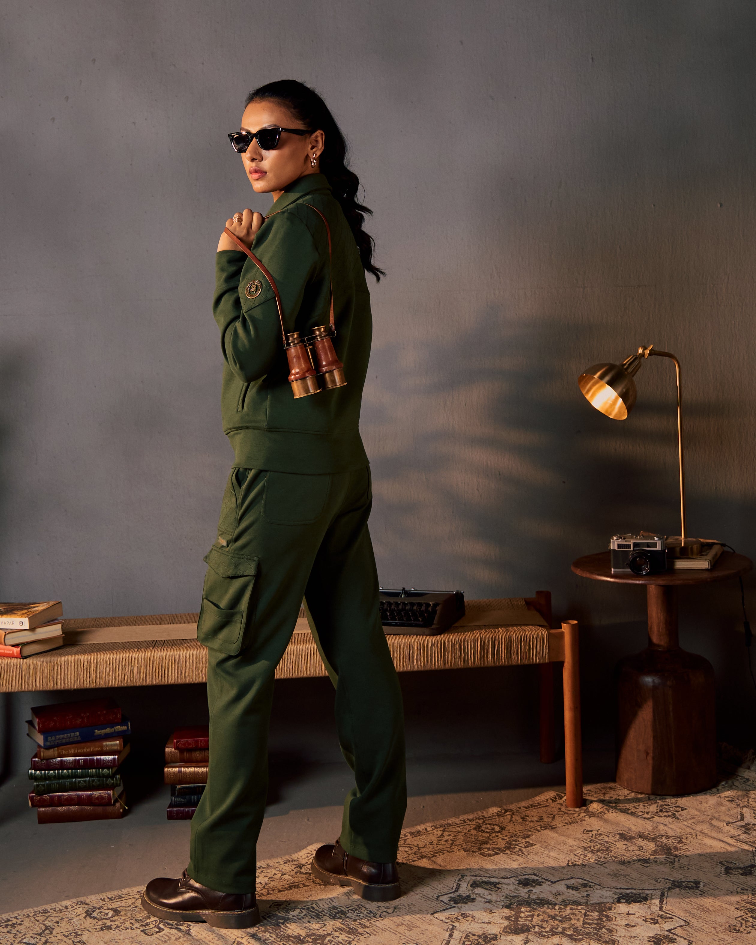 Nature Trail Quilted - Women's Pants in Kombu Green