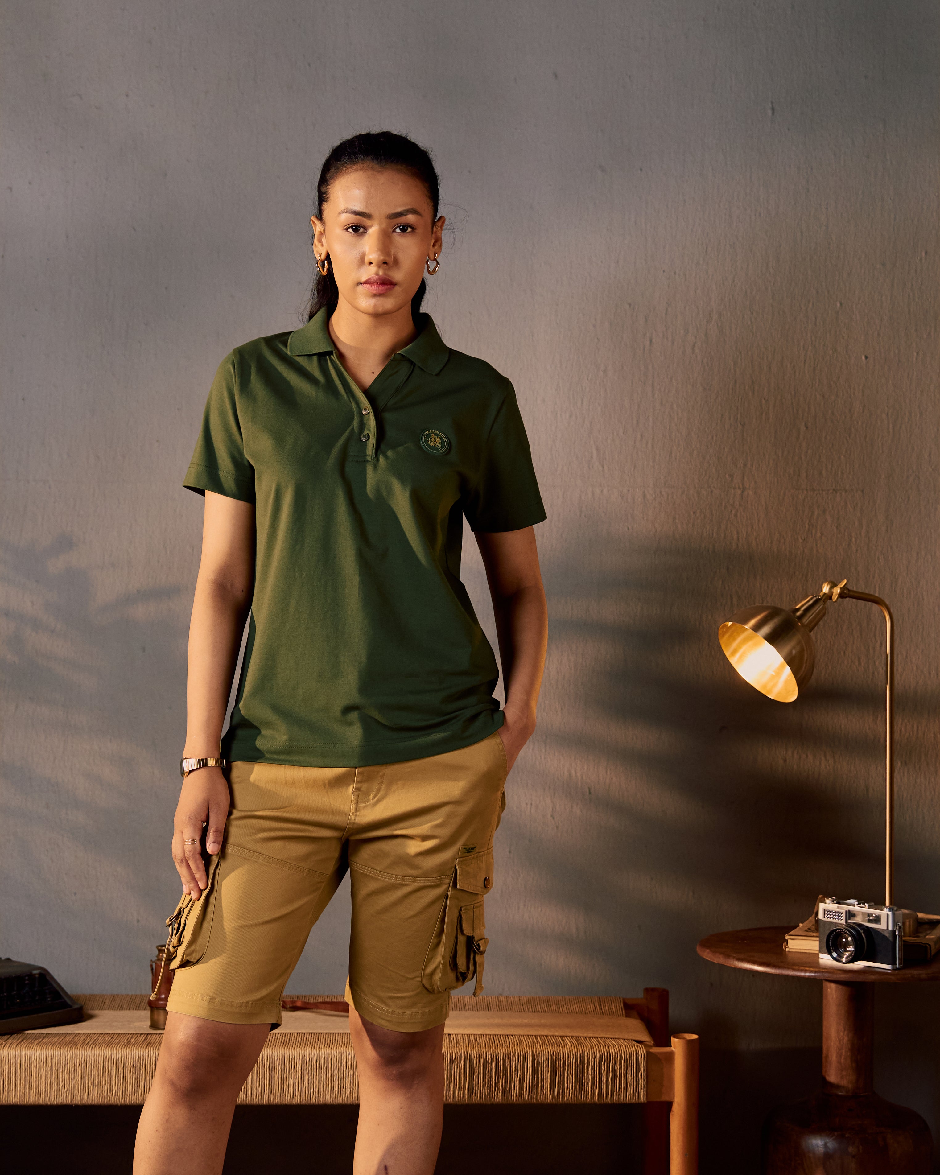 The Ranger - Women's Polo in Kombu Green