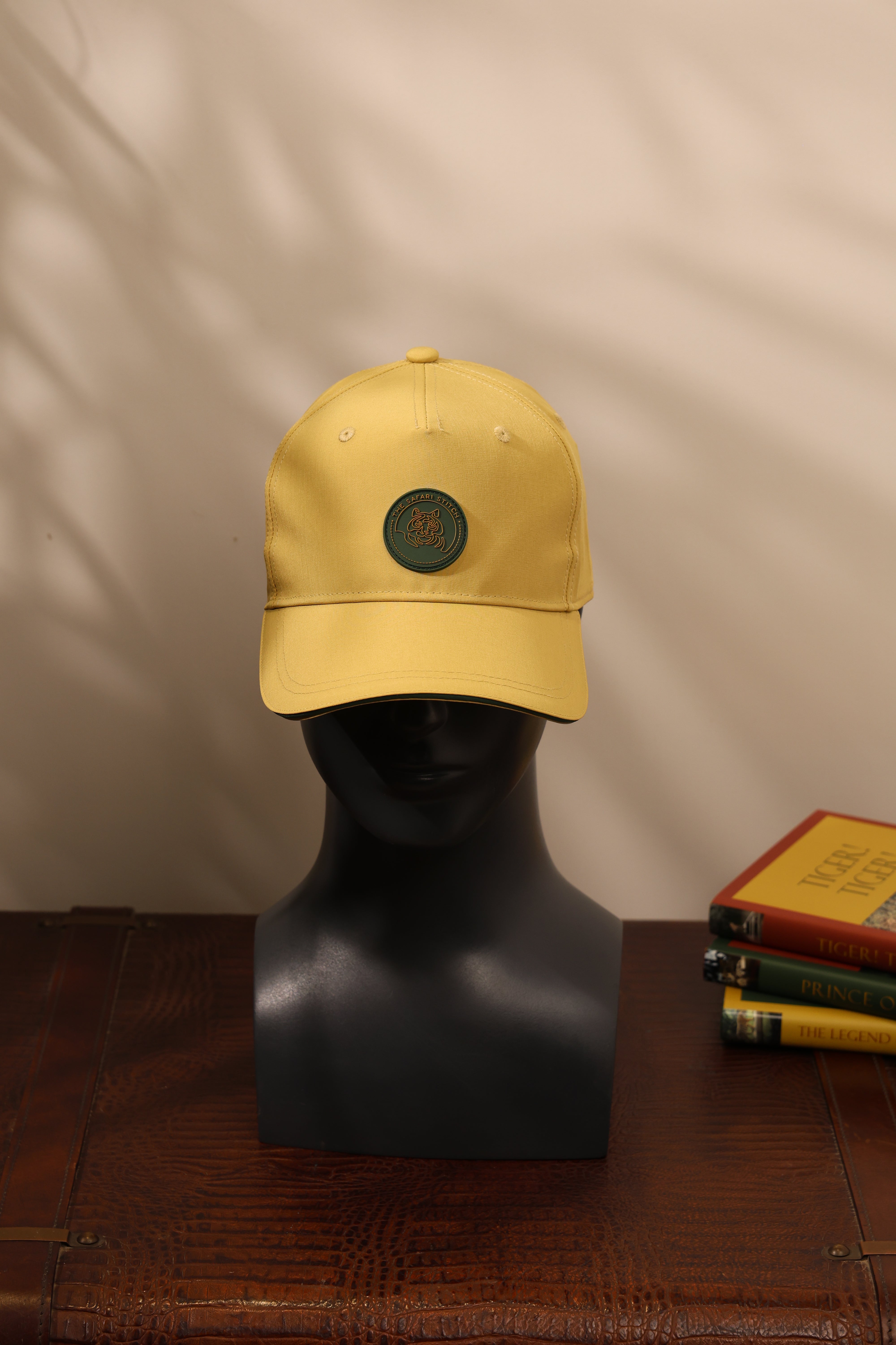 Classic Safari Cap | Unisex in Mustard