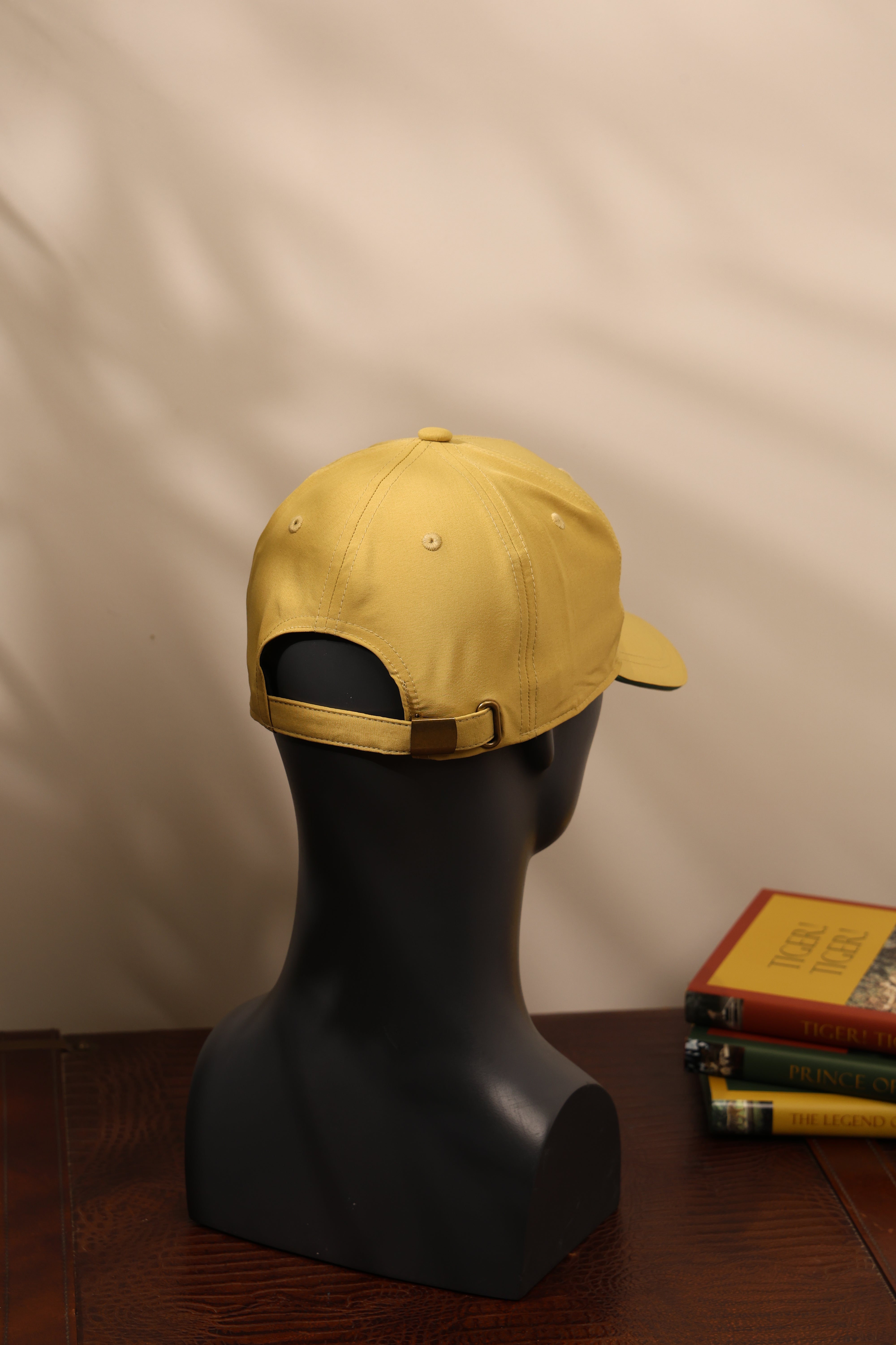 Classic Safari Cap | Unisex in Mustard