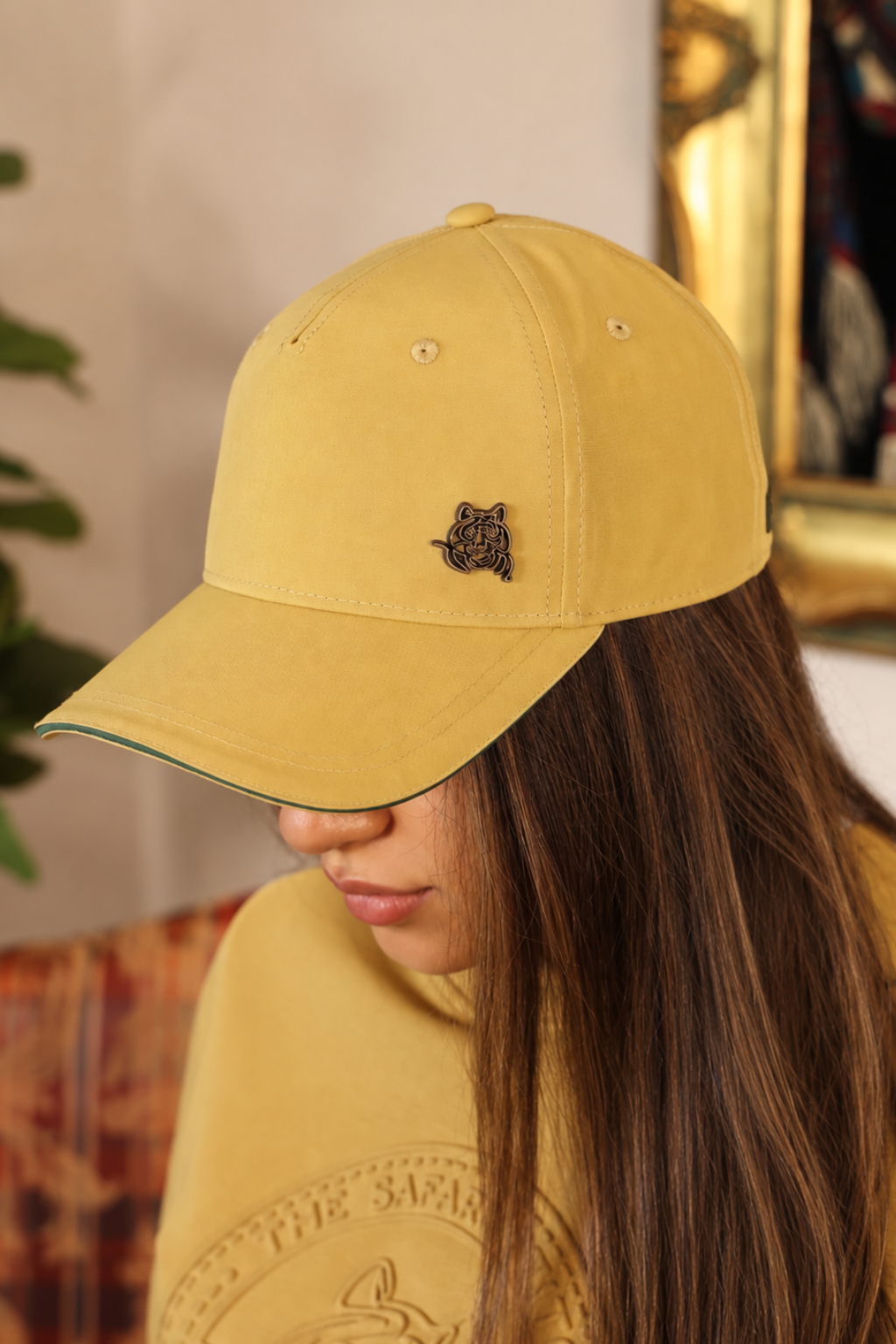 Safari Essential Cap | Unisex in Mustard
