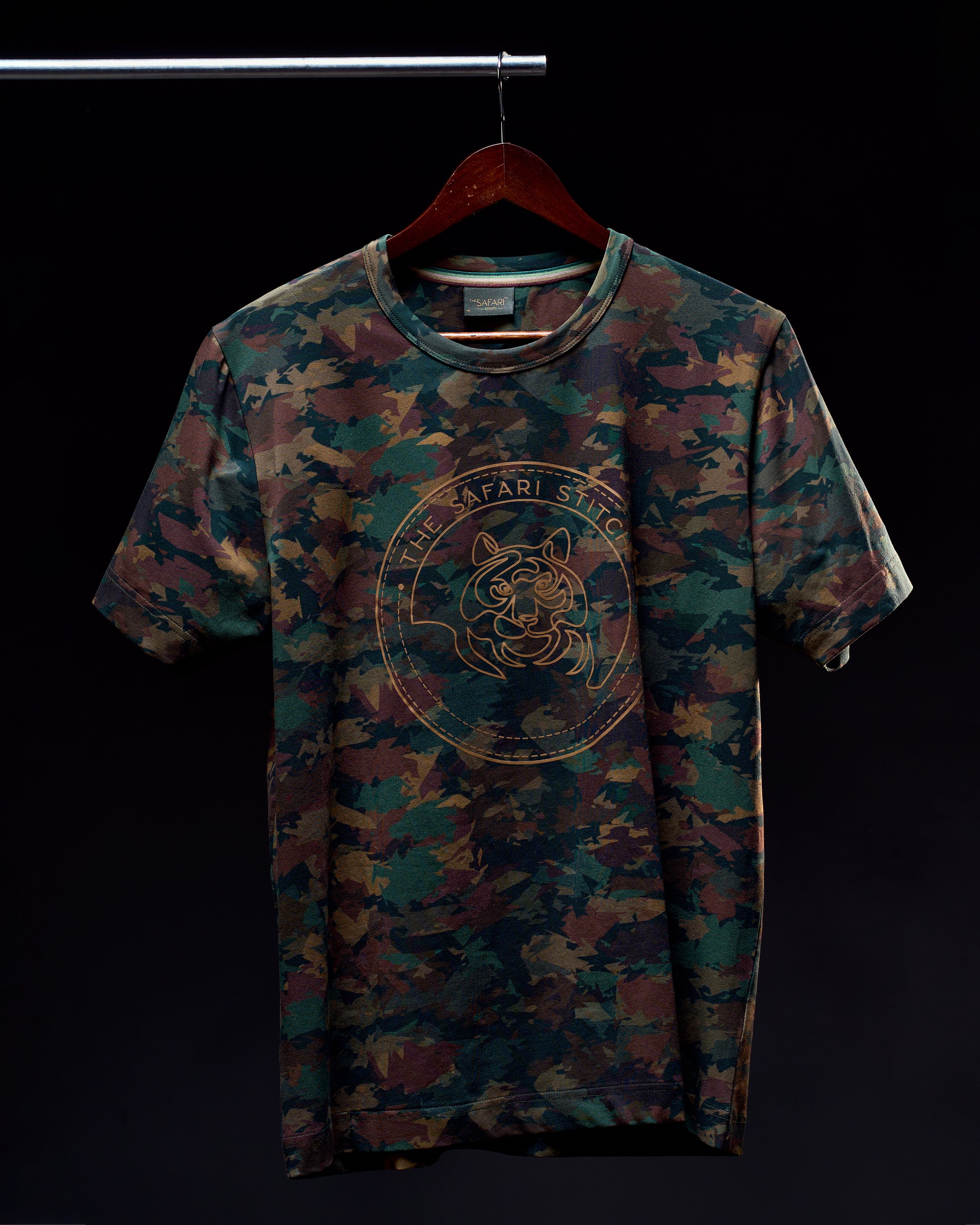 Hidden Tiger - Men's Safari Tee in Camo