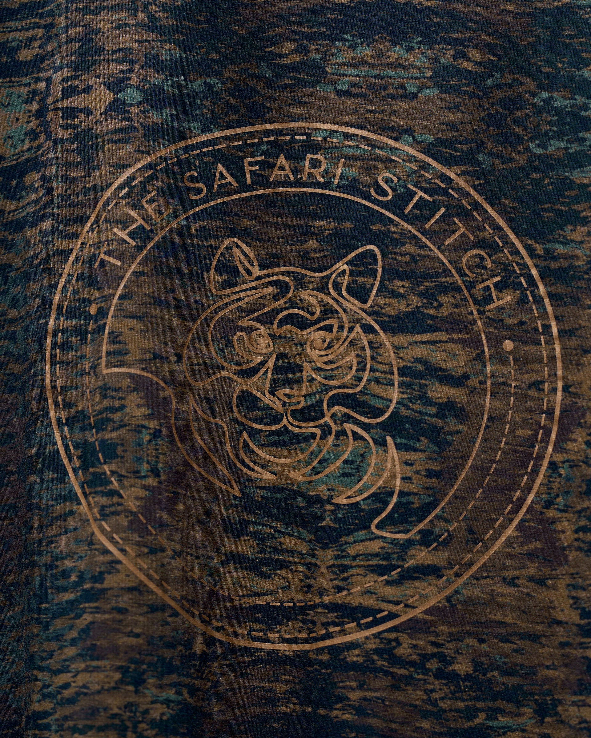 Tiger Track - Men's Safari Tee in Camo