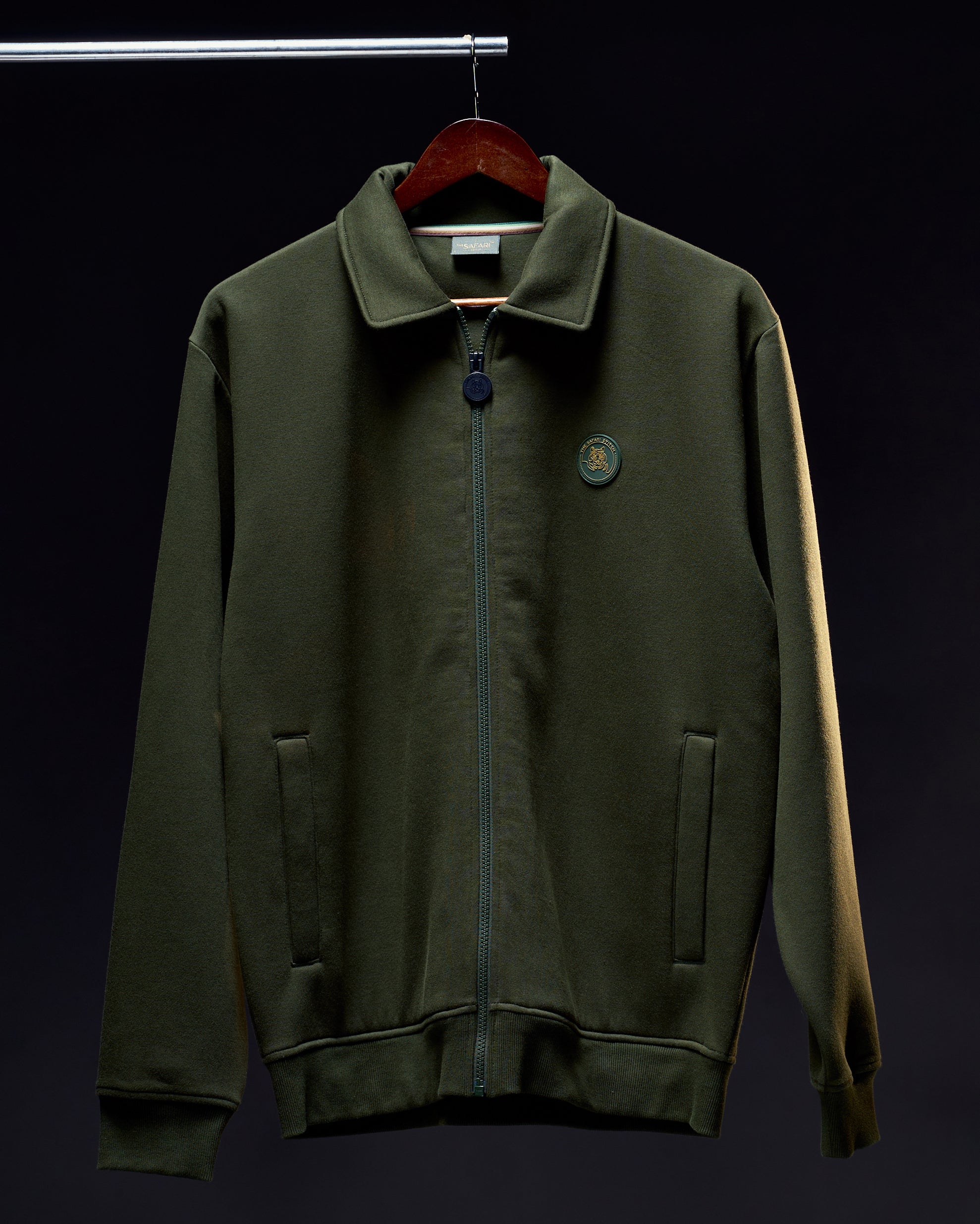Forest Trail – Men’s Classic Zipper in Kombu Green