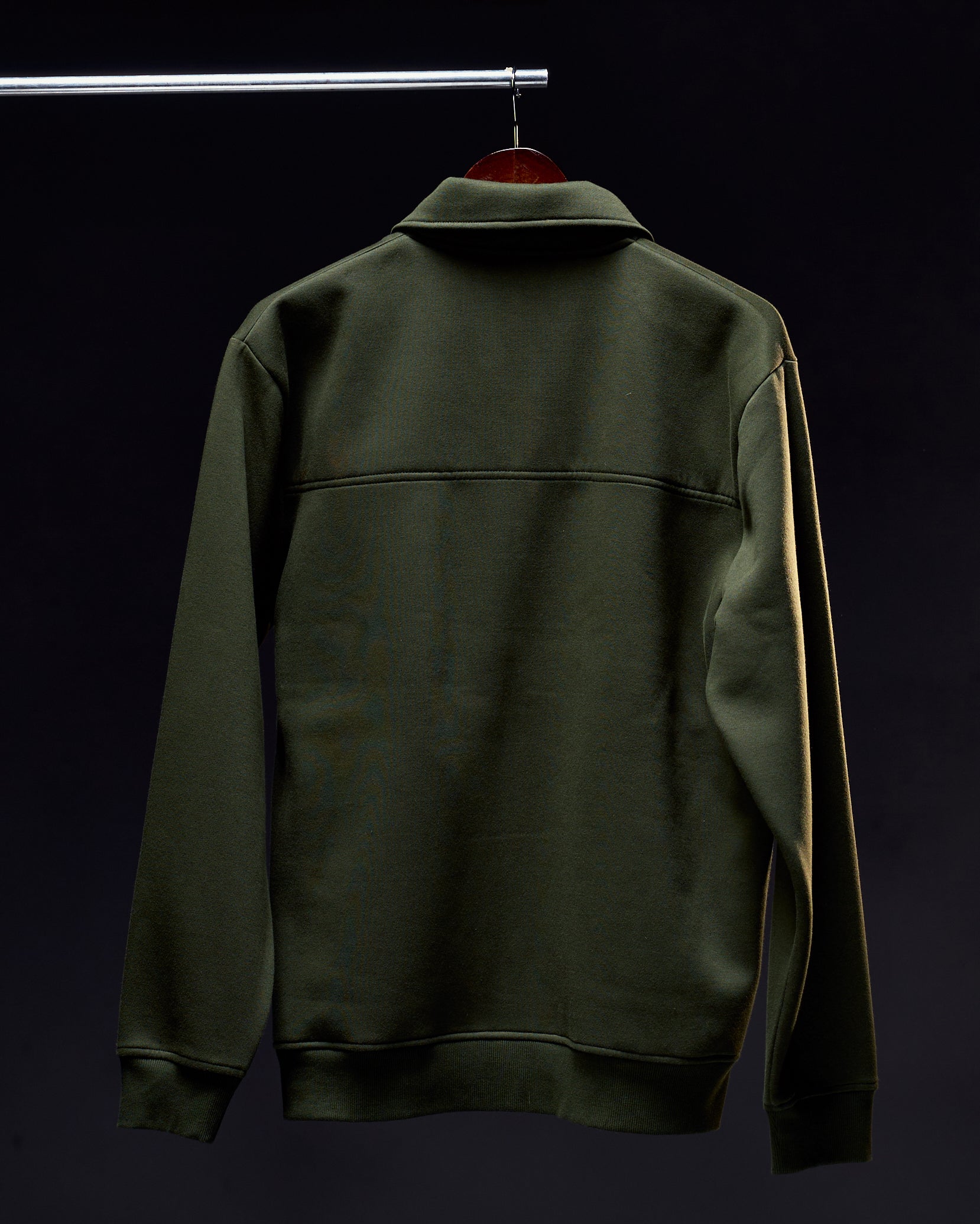 Forest Trail – Men’s Classic Zipper in Kombu Green