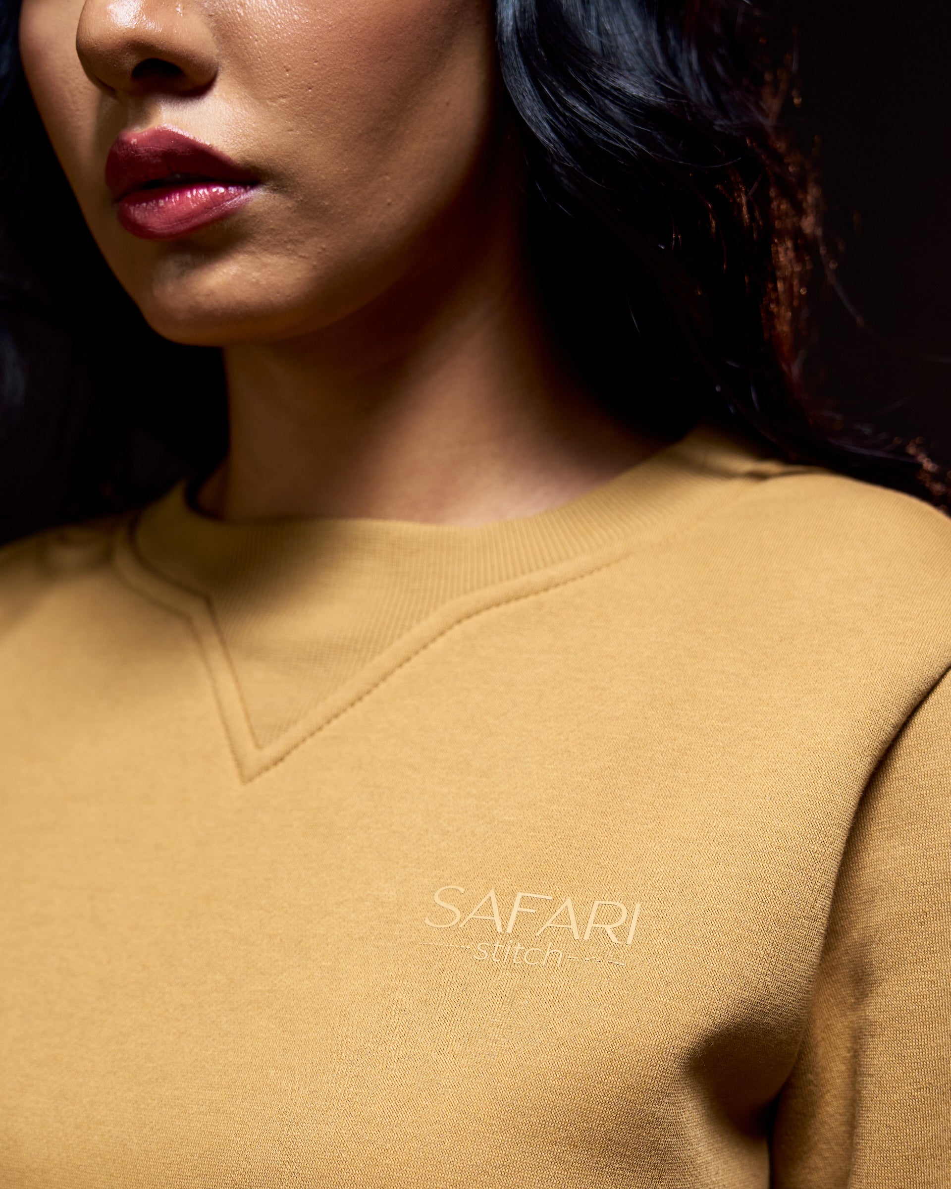 Canopy Core - Women's Sweatshirt in Jungle Khaki