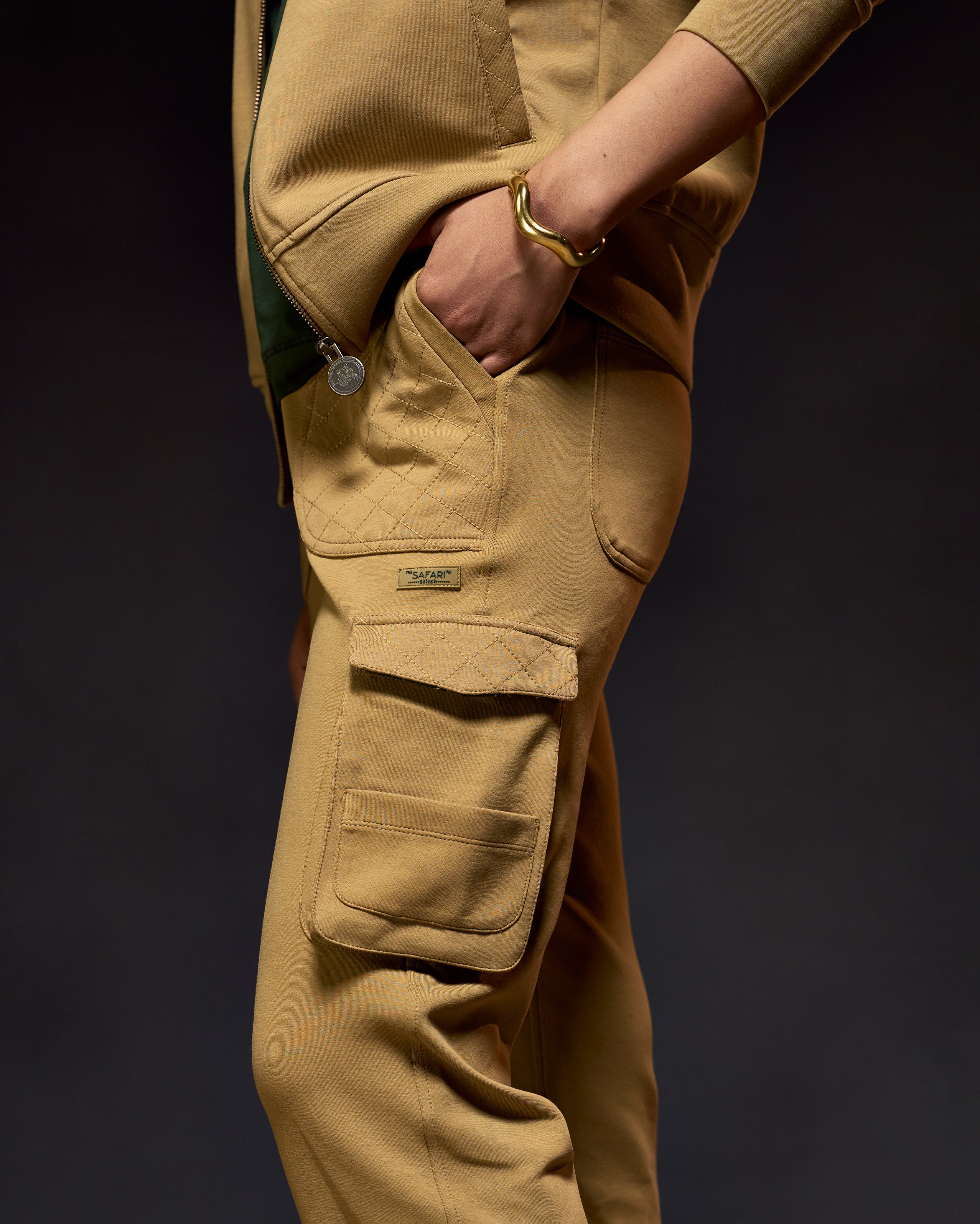 Nature Trail Quilted - Women's Pants in Jungle Khaki