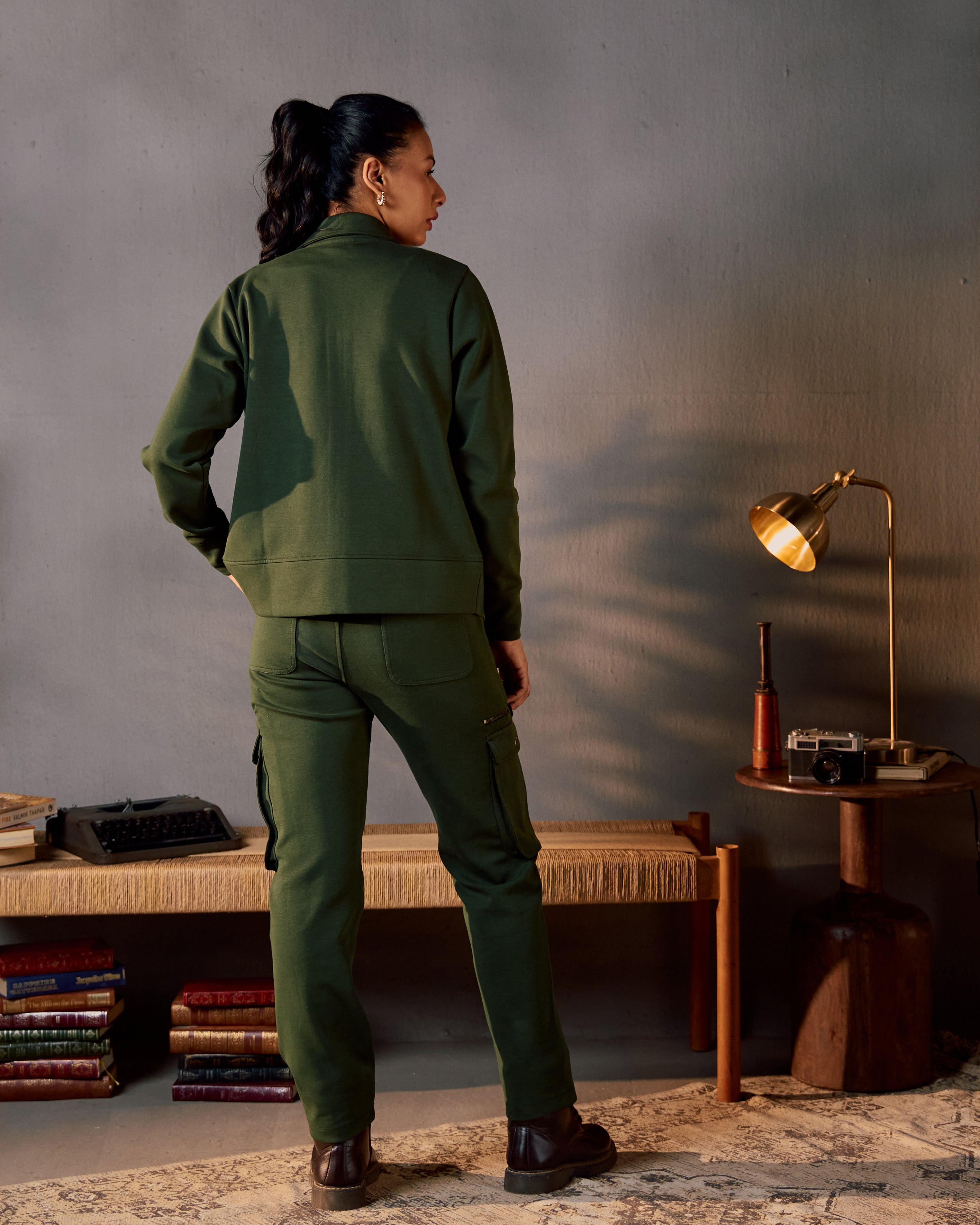 Nature Trail Utility - Women's Pants in Kombu Green