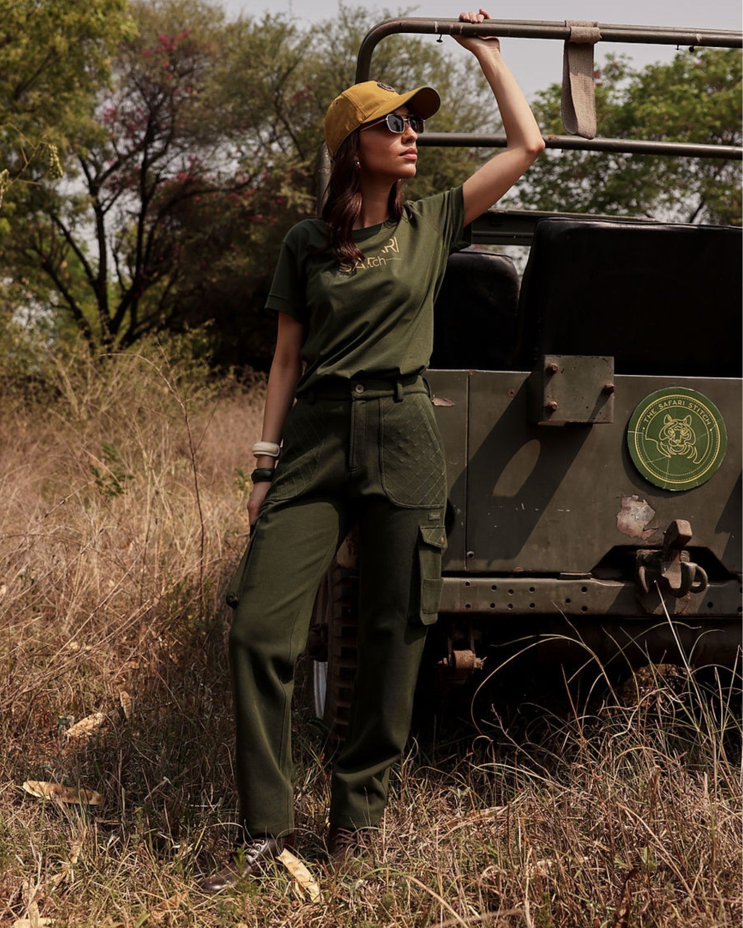 Nature Trail Quilted - Women's Pants in Kombu Green