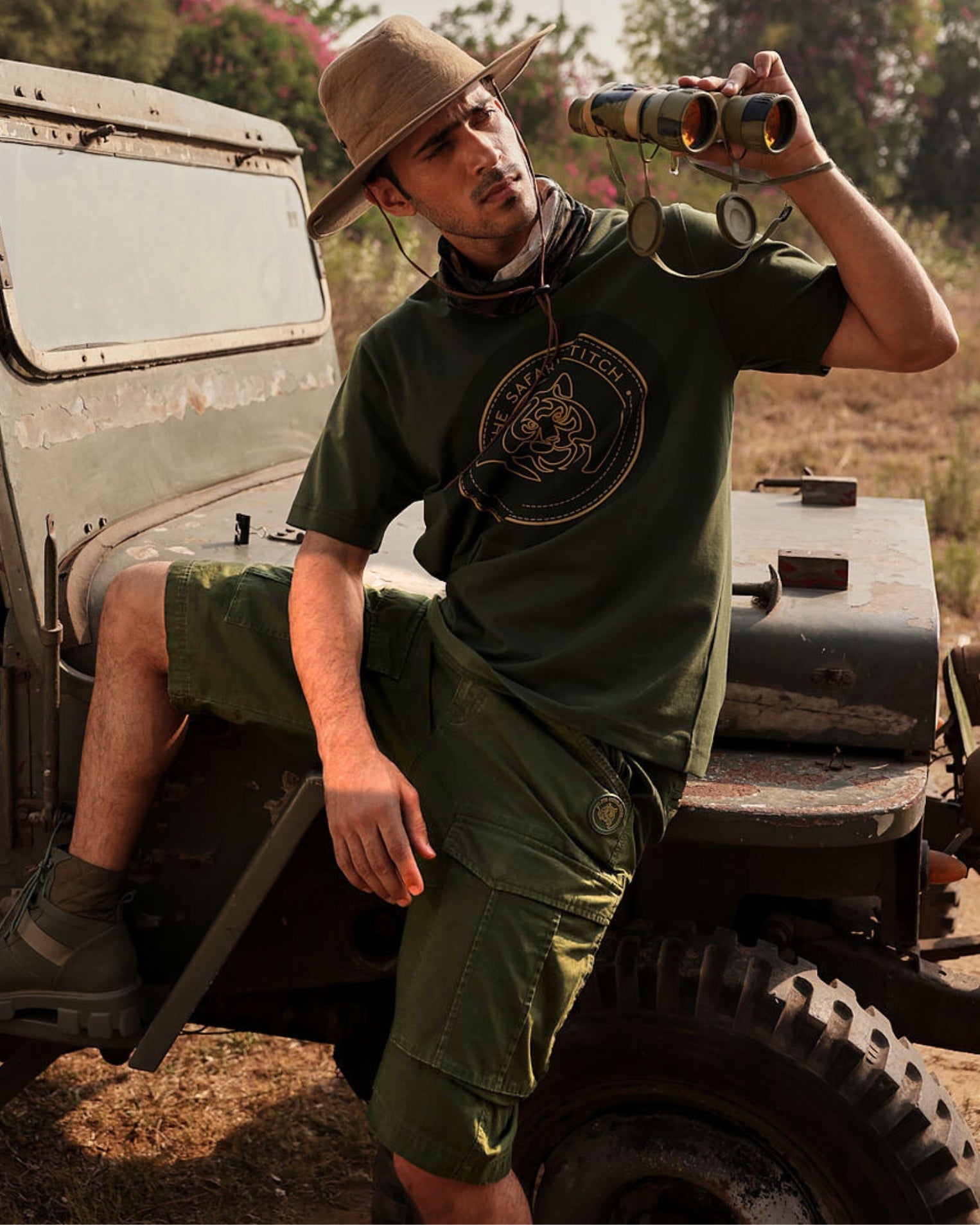 The Explorer Utility - Men's Cargo Shorts in Kombu Green